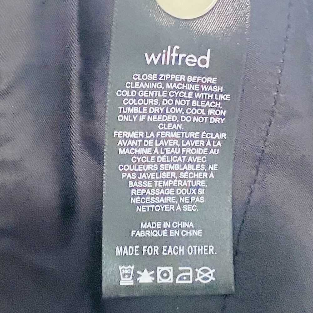 Wilfred Pleated Trousers — Tailored Poise in Deep Charcoal (Size 6) - Picture 12 of 13